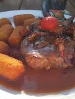 Rumpsteak Mit Pfifferlingen Und Kroketten